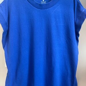 FPMovement by free people Blue athletic crew neck - size L.